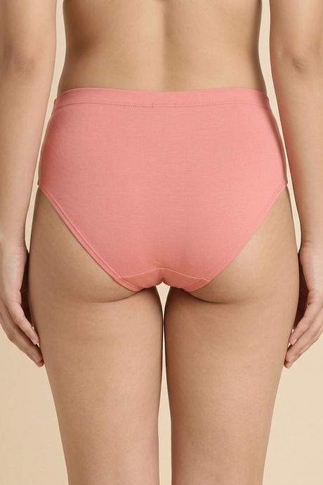 Zivame Full Coverage Medium Rise Hipster Panty (Pack of 3) - Multicolor — image 4